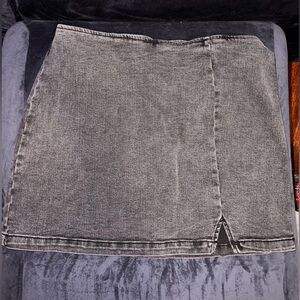 Wild Fable Gray Pencil Mini Skirt Casual